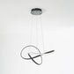 Nordic Clover Ring LED Modern Chandelier for Living Room & Bedroom