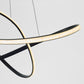 Nordic Clover Ring LED Modern Chandelier for Living Room & Bedroom