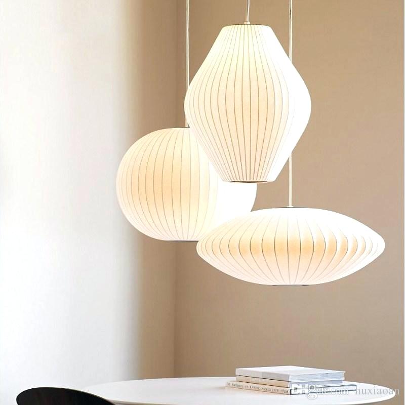 Renée Pendant Light, Artificial Silk, 6 Style