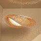 Muto Luminaires suspension de bohème en rotin  et bambou pour salon