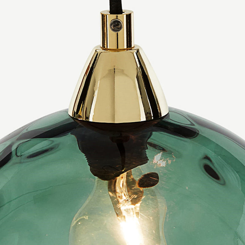 Hailie Pendant Light Water Ripple Cluster, 3 Head
