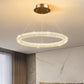 Kristy Chandelier, Metal & Crystal, 1/2/3 Ring