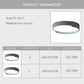 Quinn Ceiling Light Double Layer, DIA 40CM/50CM