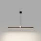 Edge Pendant Light 2 Colour, Metal & Marble, 90/120/150cm
