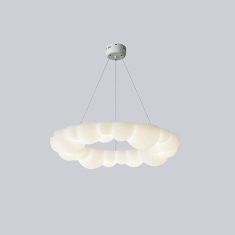 Quinn Cloud Shape Pendant & Ceiling Light Remote Control Dimmable, DIA 49CM
