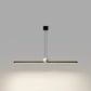Edge Pendant Light 2 Colour, Metal & Marble, 90/120/150cm