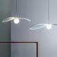 Renée Pendant Light 2 Colour, Fabric & Glass, Dia 50/60/80cm
