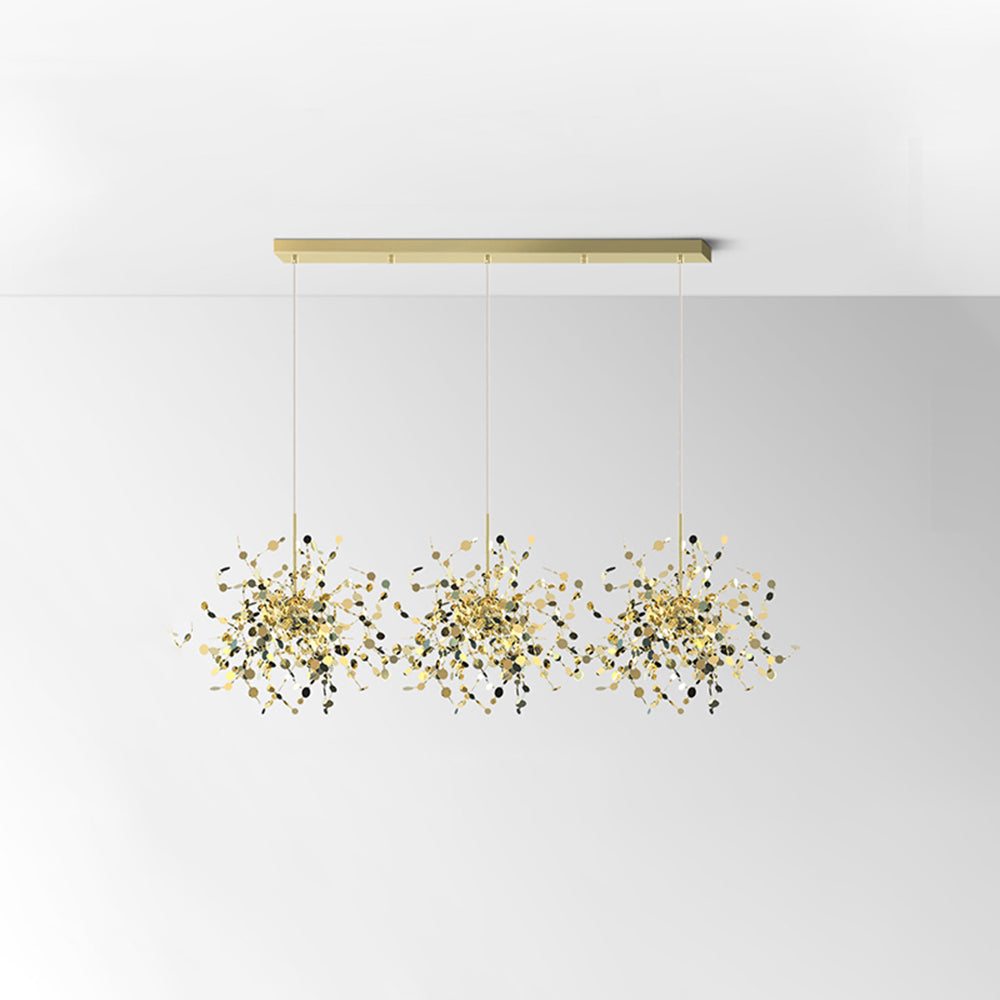 Olivia Cluster Pendant Light 2 Colour, 1/3/4 Head