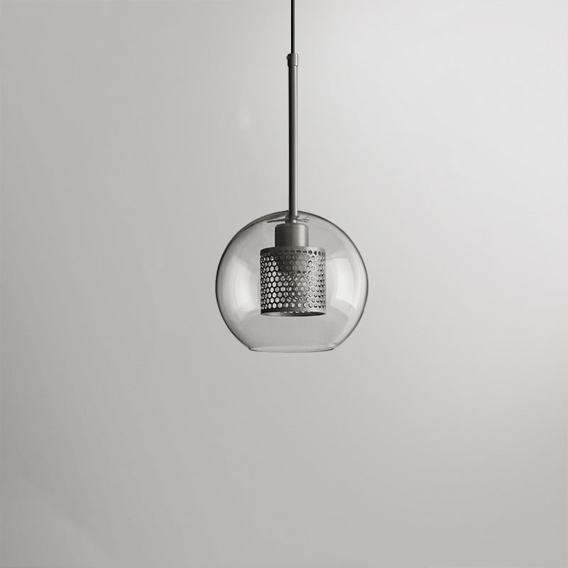 Oneal Pendant Light, Metal & Glass