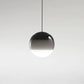 Valentina Colourful Glass Bubble Pendant Light, Pink, 7.8"