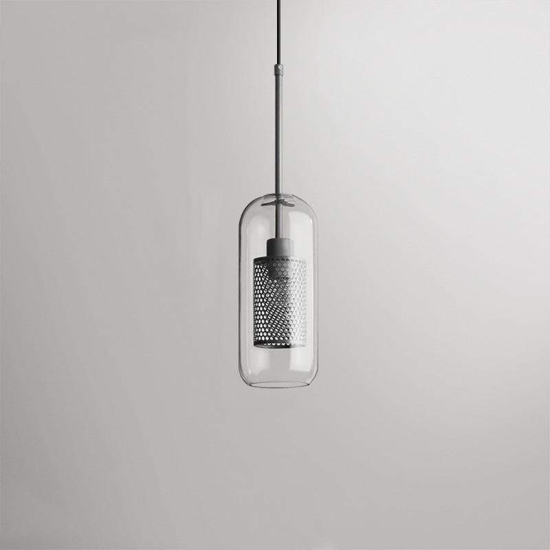 Oneal Pendant Light, Metal & Glass