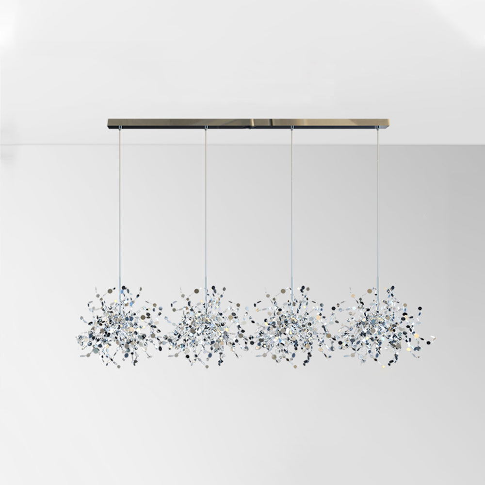 Olivia Cluster Pendant Light 2 Colour, 1/3/4 Head