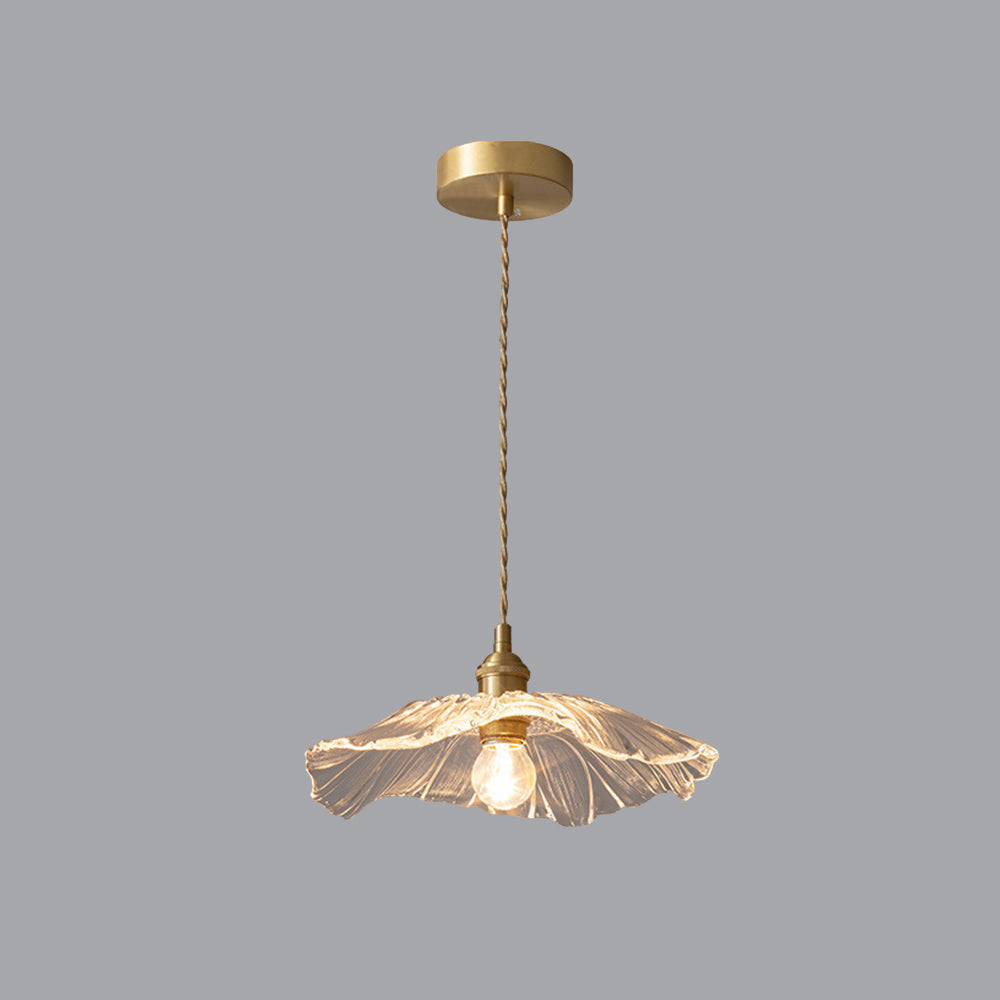 Carins Semi-Flush Mount Ceiling Light 3 Colour Temperature Switchable, Pure Copper, 2 Colour