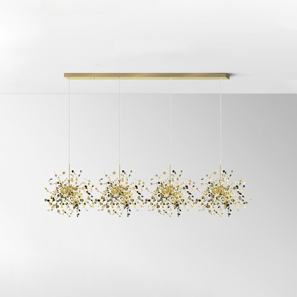 Olivia Cluster Pendant Light 2 Colour, 1/3/4 Head
