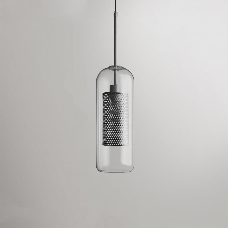 Oneal Pendant Light, Metal & Glass