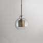 Oneal Pendant Light, Metal & Glass