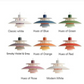 Morandi Macaron Umbrella Pendant Light, 15 Colour