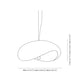 Byers Clouds Pendant Light,  DIA 40/60/80CM