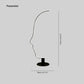 Postmodern Human Face LED Floor Lamp For Bedroom, Living Room