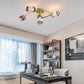 Retro Glass Ceiling Chandelier Pendant Lighting for Bedroom & Living Room