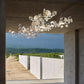 Olivia Chandelier Artistic Design, Metal & Ceramic 60/80cm