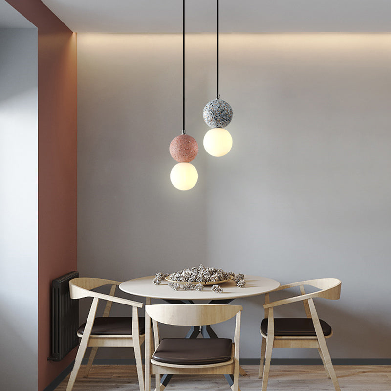 Valentina Pendant Light 3 Colour, Dolomite