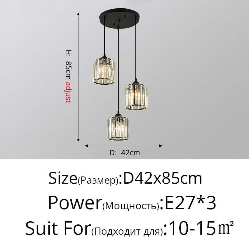 Kristy Cluster Pendant Light, 1/3 Head