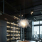 Nordic Minimalist Mesh Flower Pendant Light for Bedroom & Dining Room