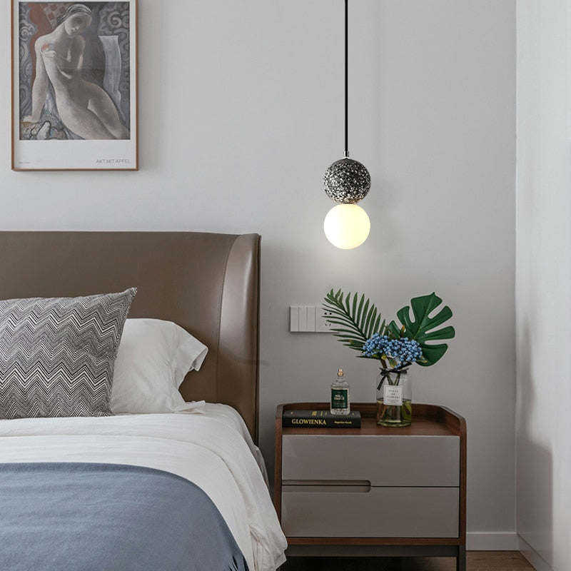 Valentina Pendant Light 3 Colour, Dolomite