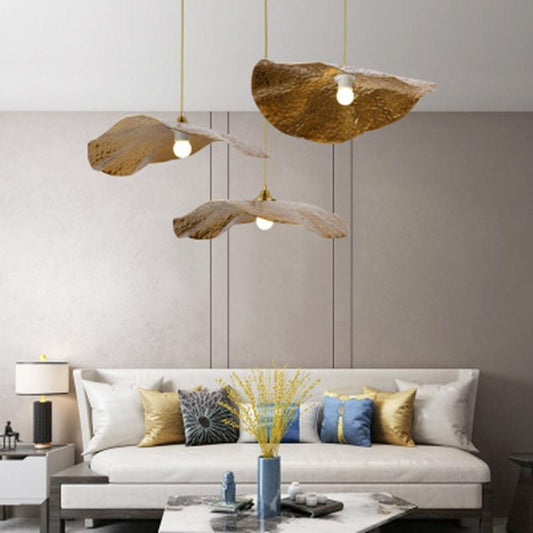 Nordic creative Lotus leaf chandelier