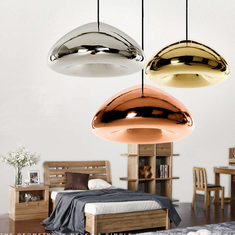 Nordic Bread Shaped Matel Pendant Lamp Ceiling Light For Kitchen, Bedroom