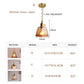 Nordic Modern Brass Glass Pendant Lights For Dining Room