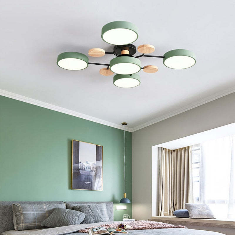 Modern Round LED Ceiling Light For Living Room, Bedroom