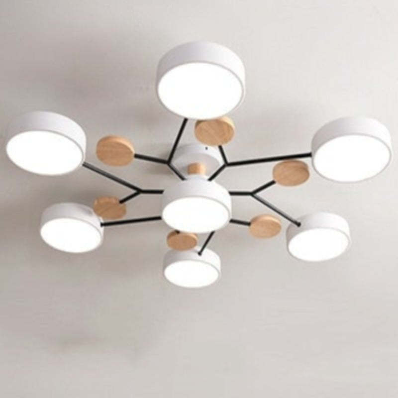 Modern Round LED Ceiling Light For Living Room, Bedroom