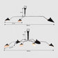 Schmitt Pendant Light, 3/6 Head