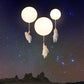 Fateh Bear Balloons Flush Mount Ceiling Light for Children's Room, Bedroom
