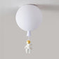 Fateh Astronaut Balloon Flush Mount Ceiling Light 8 Colour, Dia 25/30/35cm