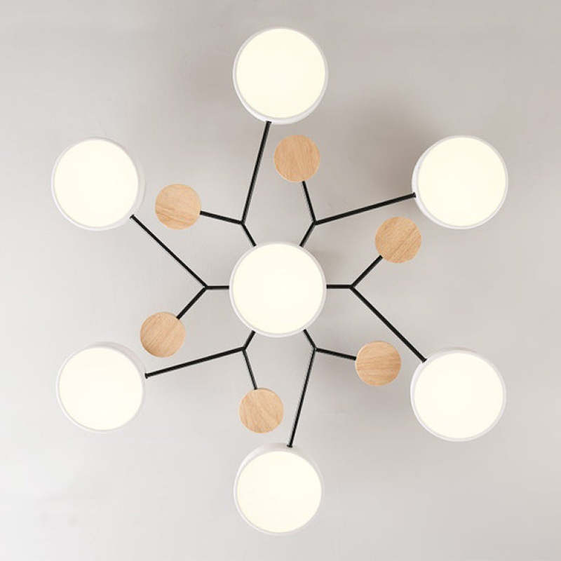 Modern Round LED Ceiling Light For Living Room, Bedroom