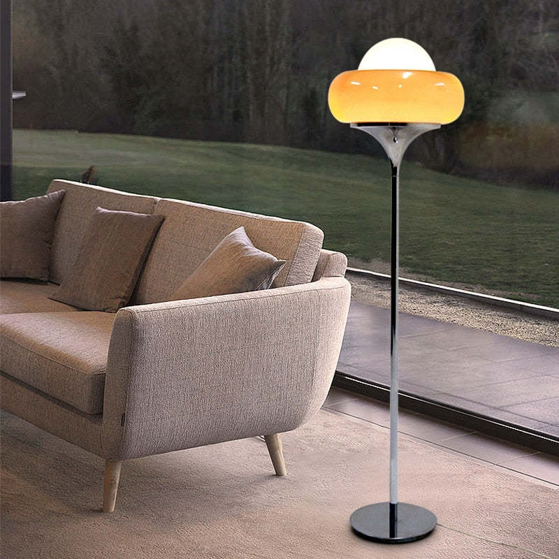 Morandi Danish LED Floor Lamp, L 150CM