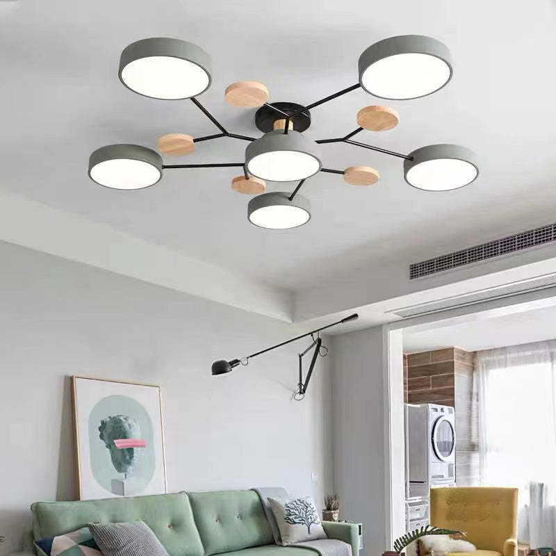 Modern Round LED Ceiling Light For Living Room, Bedroom