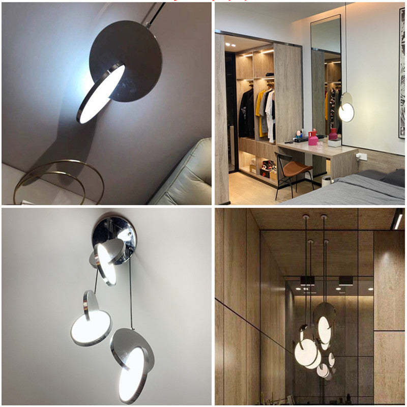 Welsh Nordic Minimalist Chandelier Beside Bedroom Pendant Lamp