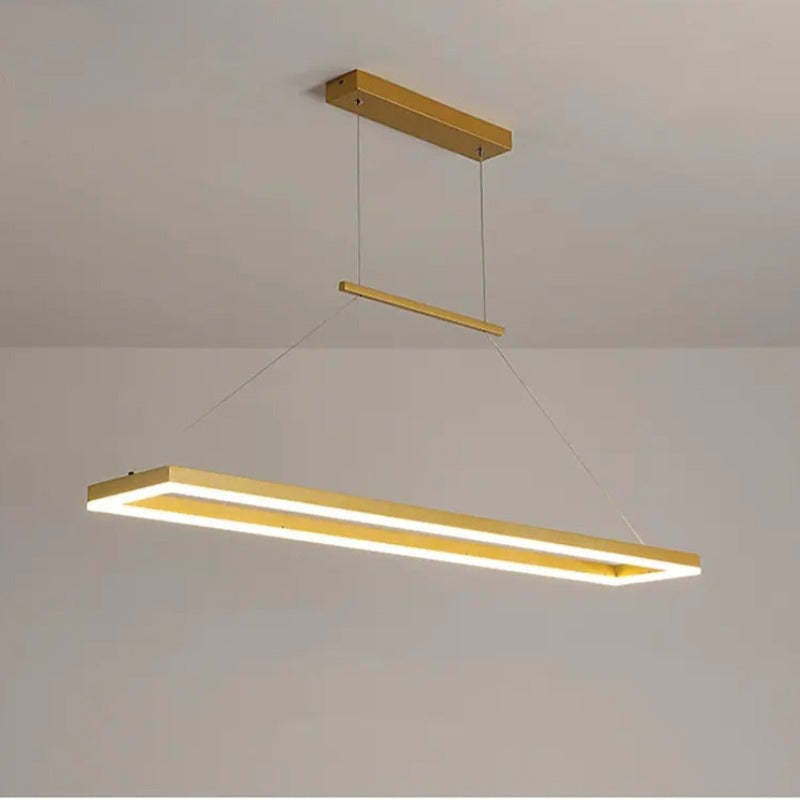 Edge Pendant Light, Horizontal Rectangular