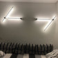 Edge Outdoor Wall Lamp Linear Rotatable, 60/90cm