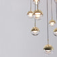 Valentina Pendant Light, Metal & Glass, 2 Colour