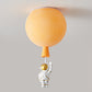 Fateh Astronaut Balloon Flush Mount Ceiling Light 8 Colour, Dia 25/30/35cm