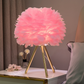 O'Moore Table Lamp Tripot, Feather