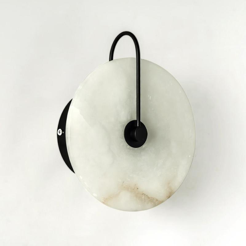 Modern Nordic Marble Sconces Wall Lamp for Bedroom, Living room