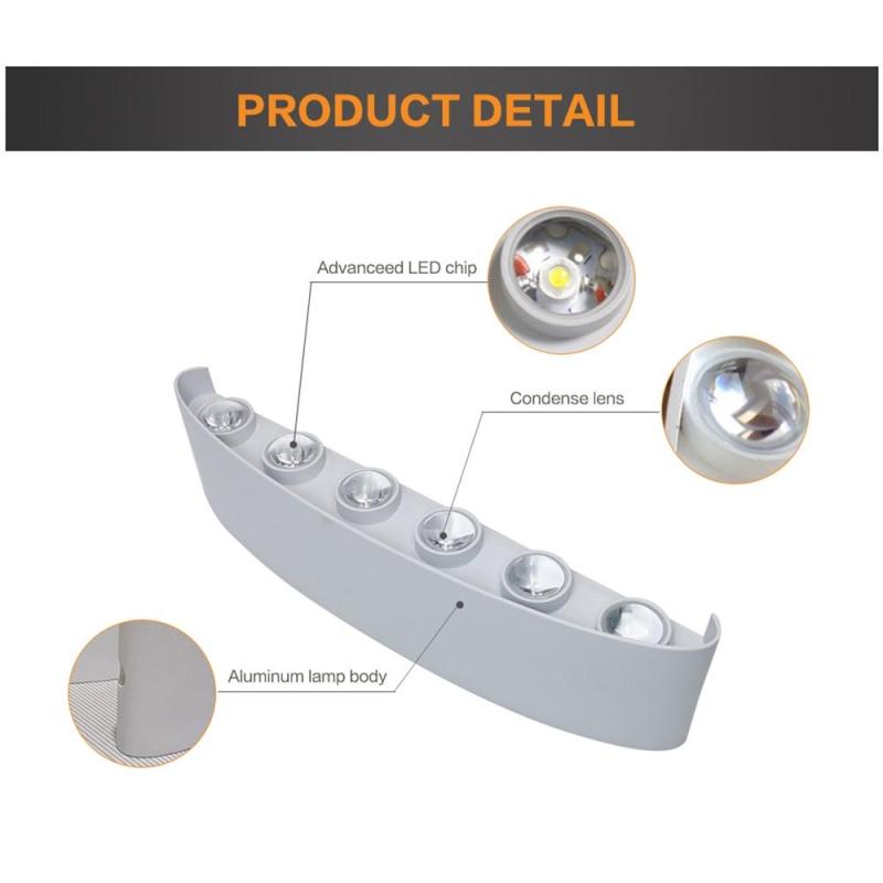Outdoor Waterproof Aluminum LED Wall Light Wall Scone