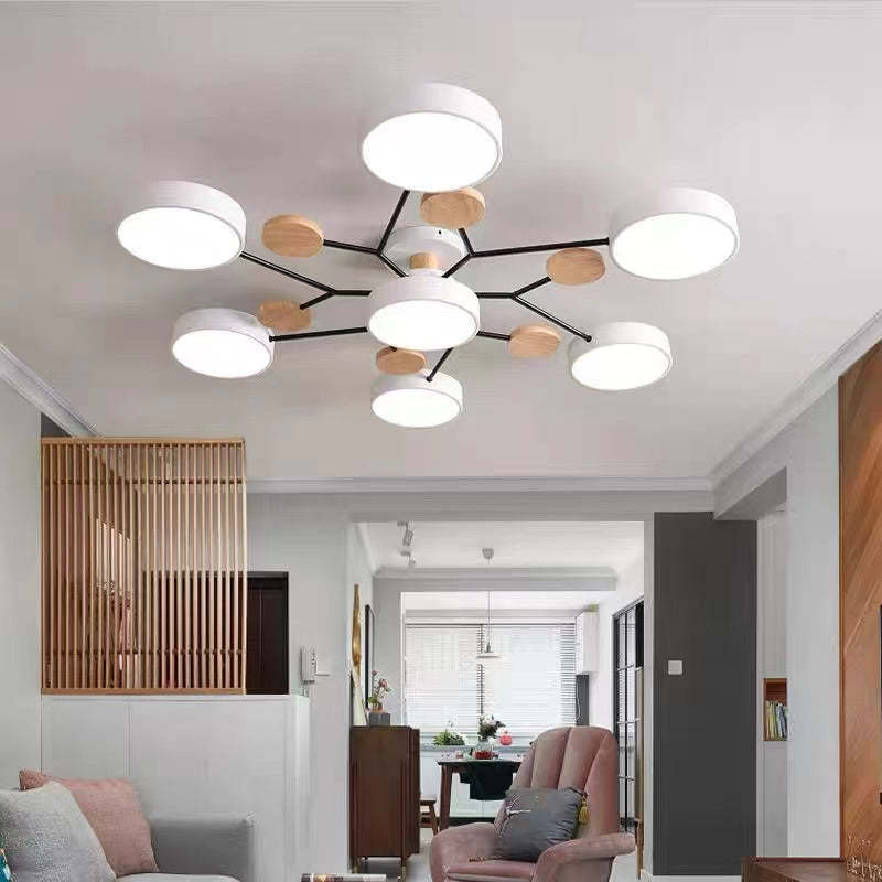Modern Round LED Ceiling Light For Living Room, Bedroom