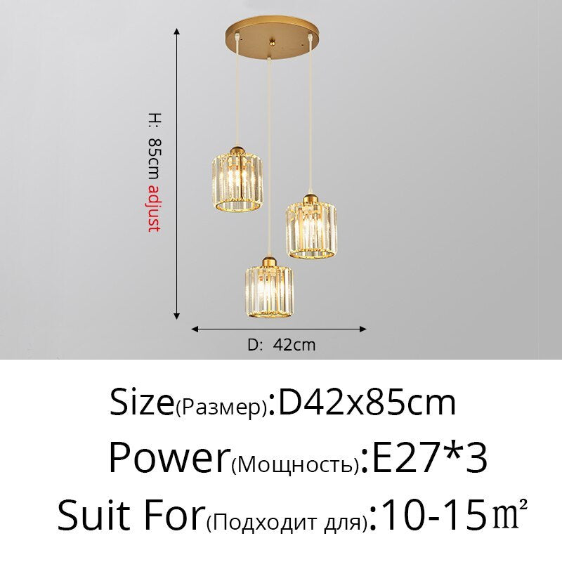 Kristy Cluster Pendant Light, 1/3 Head